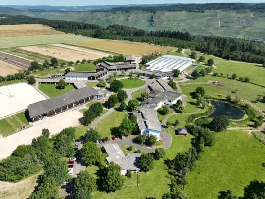 Luftaufnahme des Cusanus Hofgut